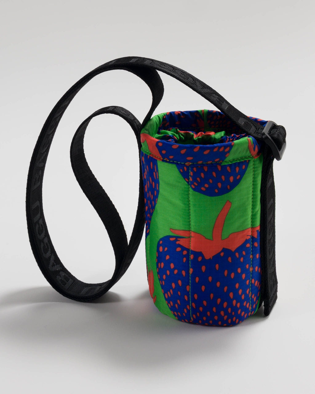 Puffy Water Bottle Sling - Electric Strawberry Cobalt