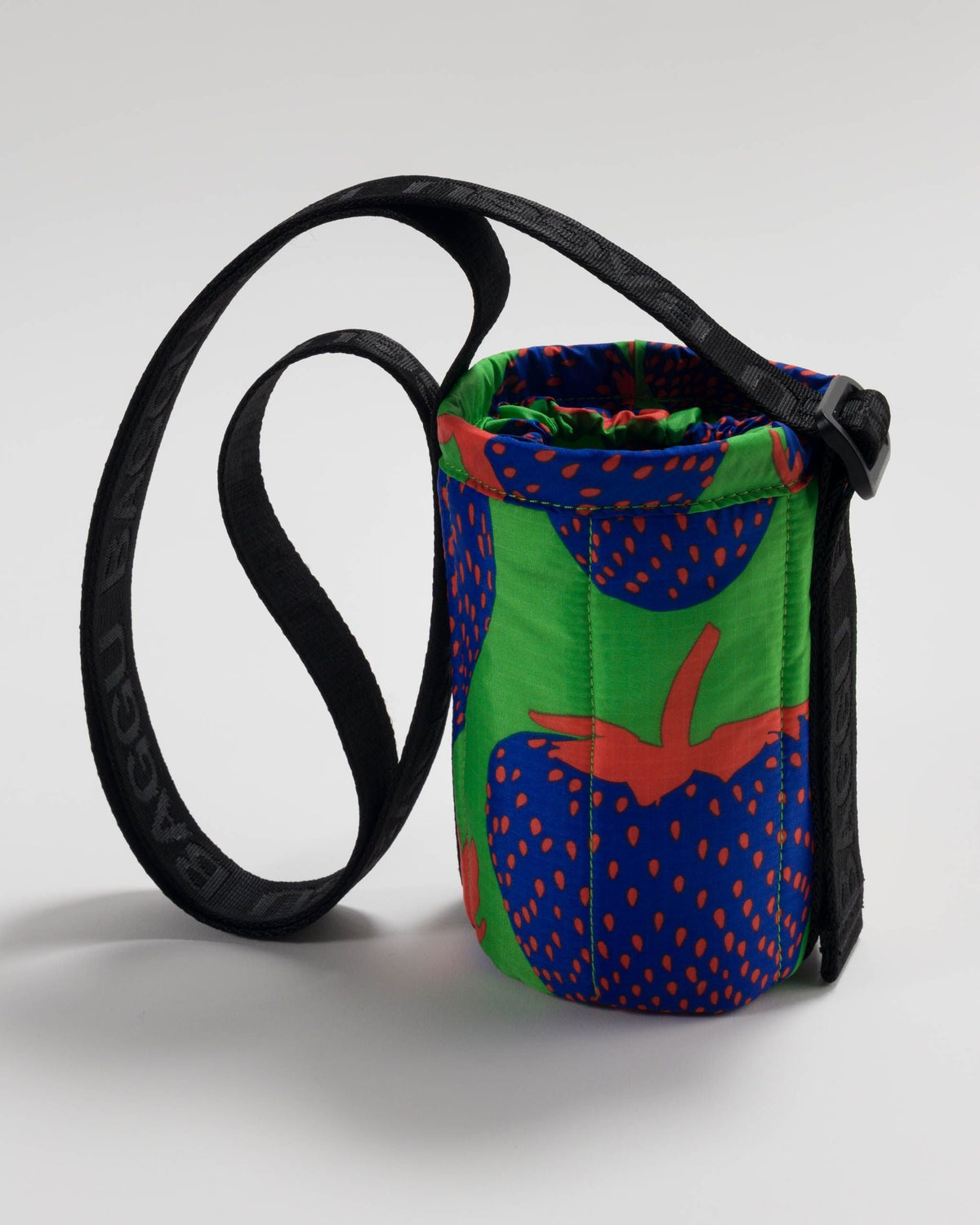 Puffy Water Bottle Sling - Electric Strawberry Cobalt