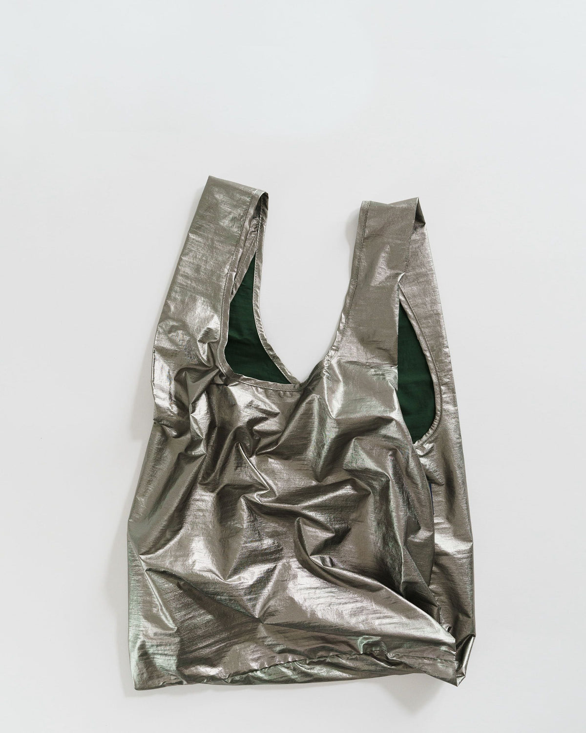 Standard Baggu - Metallic-Pewter
