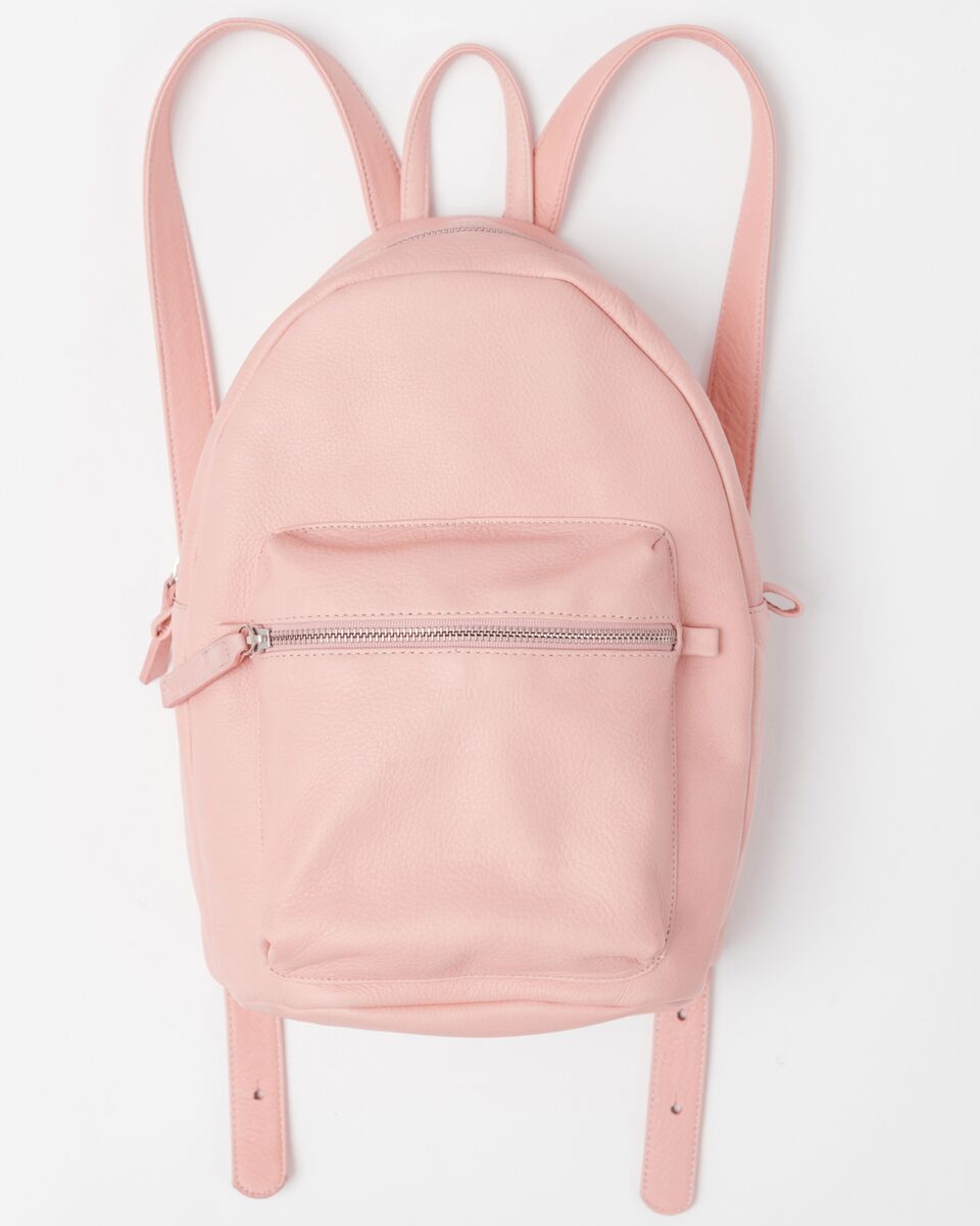 Leather Backpack - Pastel