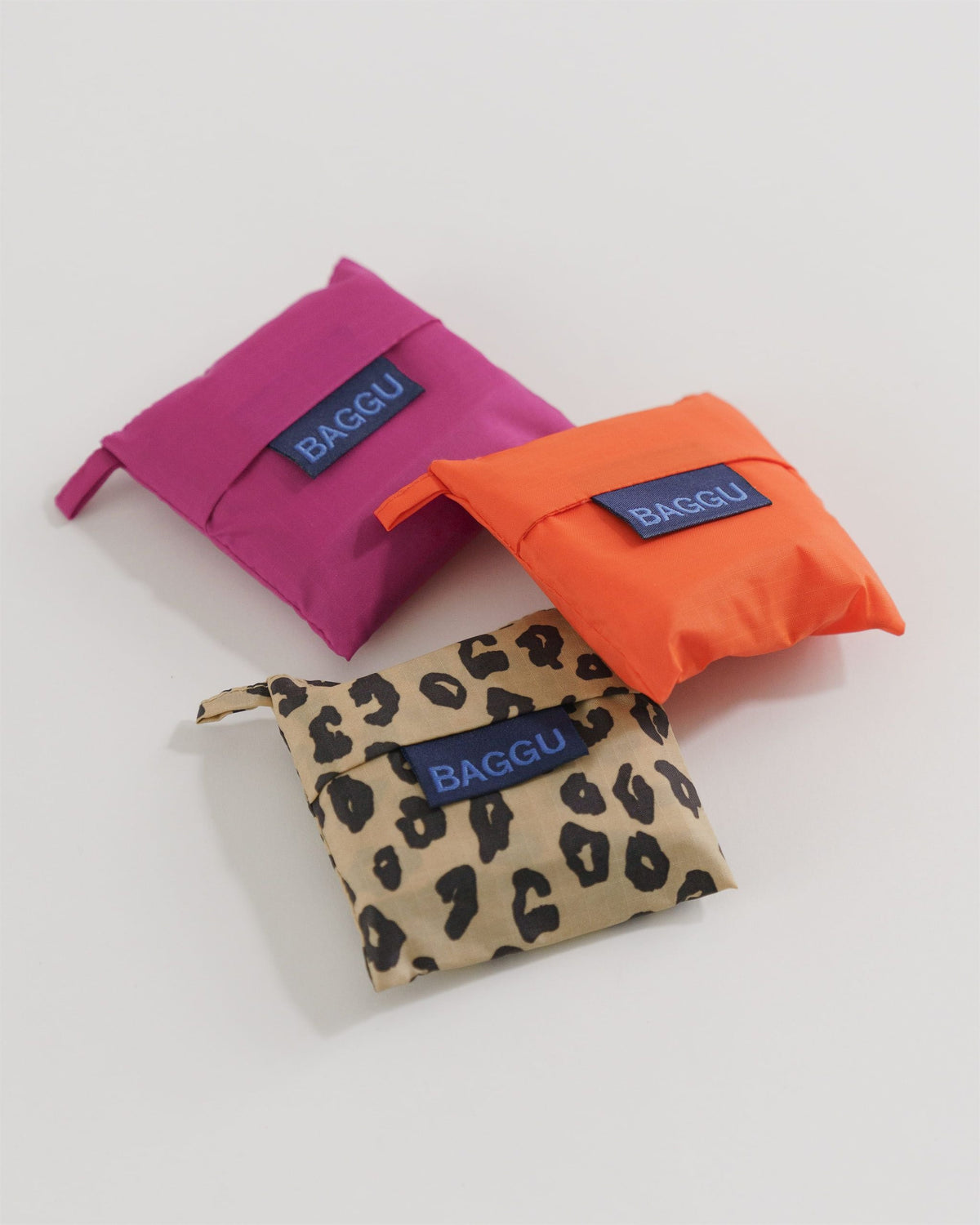 Wine Baggu Set of 3 - Sunset Leopard