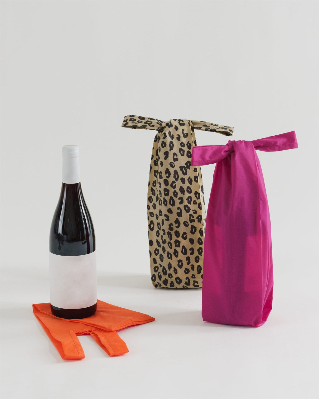 Wine Baggu Set of 3 - Sunset Leopard