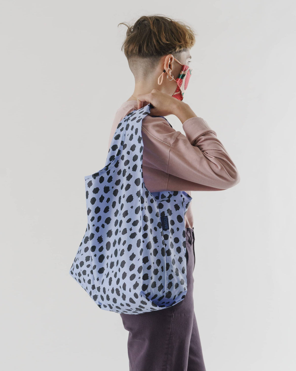 Standard Baggu - Blue Cheetah
