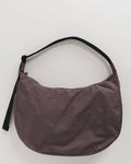 Large Nylon Crescent Bag - Peppercorn