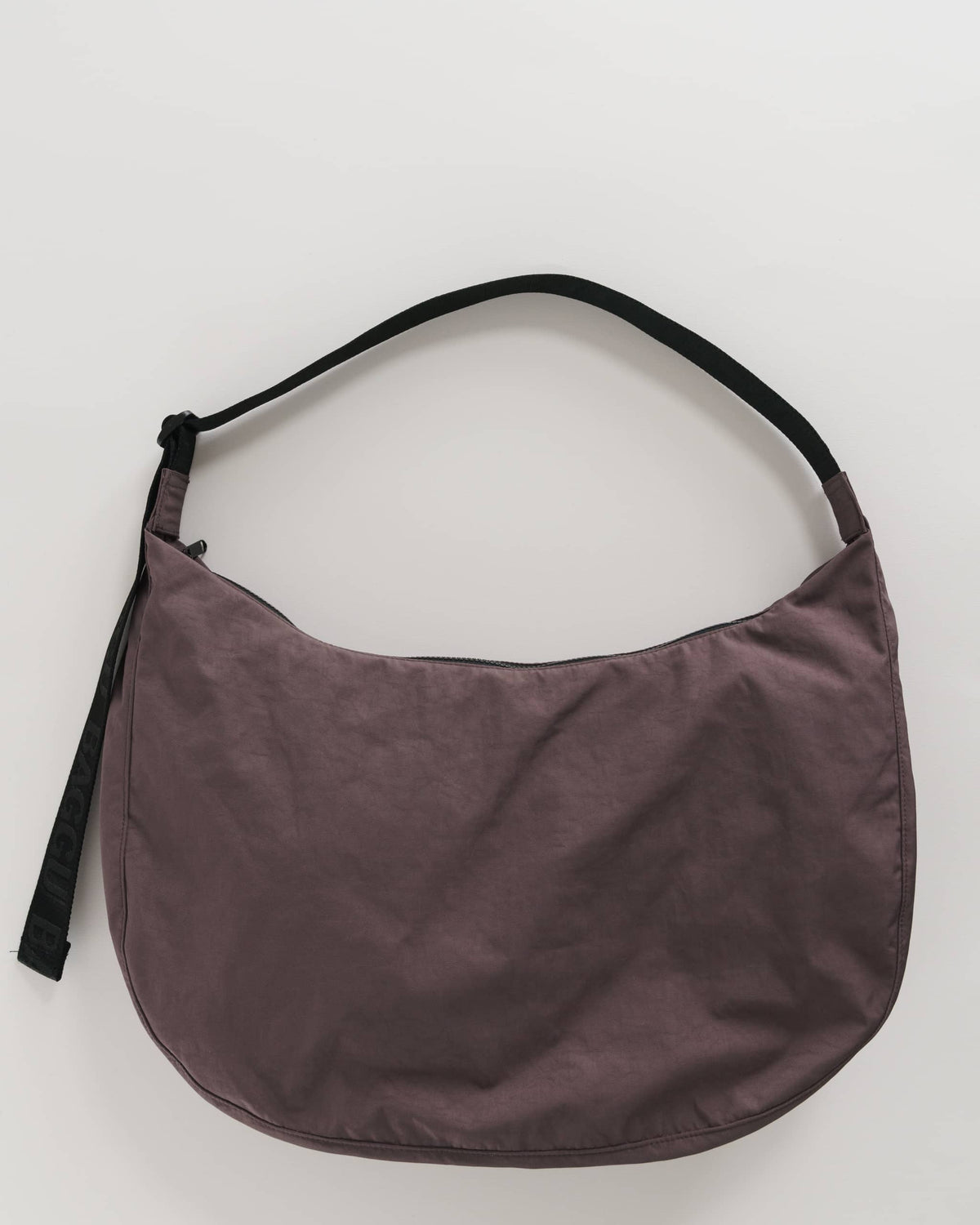 Large Nylon Crescent Bag - Peppercorn