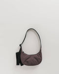 Mini Nylon Crescent Bag - Peppercorn