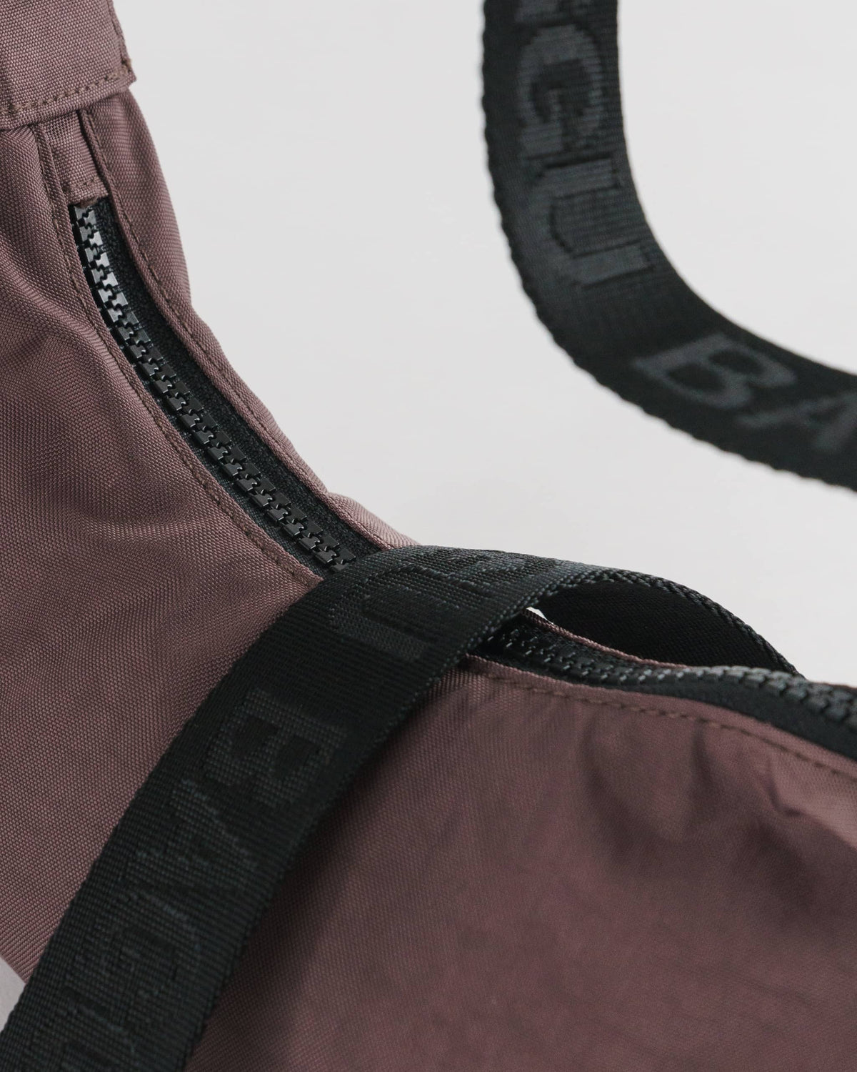 Mini Nylon Crescent Bag - Peppercorn