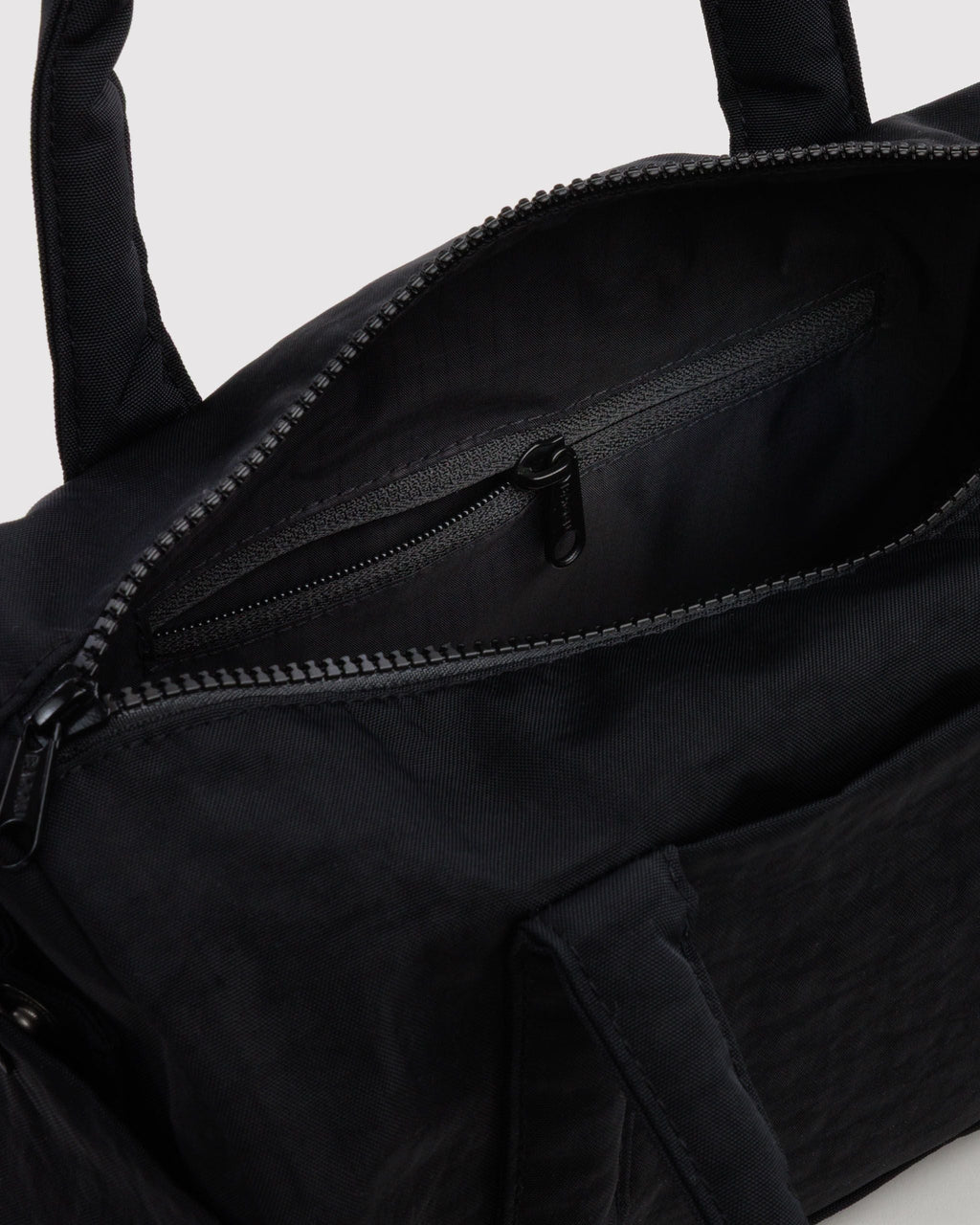 Nylon Duffle Bag - Black