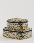 Packing Cube Set - Honey Leopard