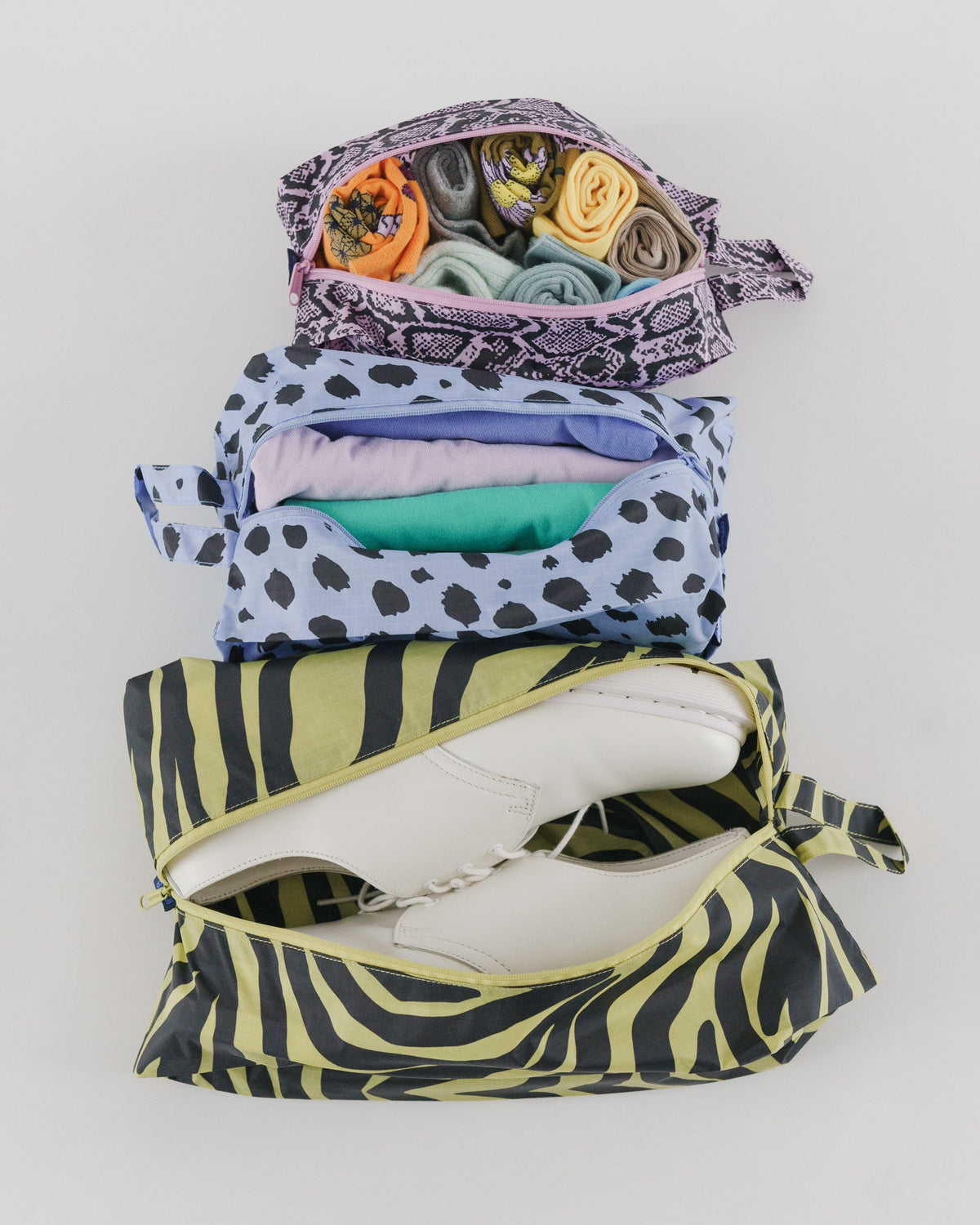 3D Zip Set - Animal Print