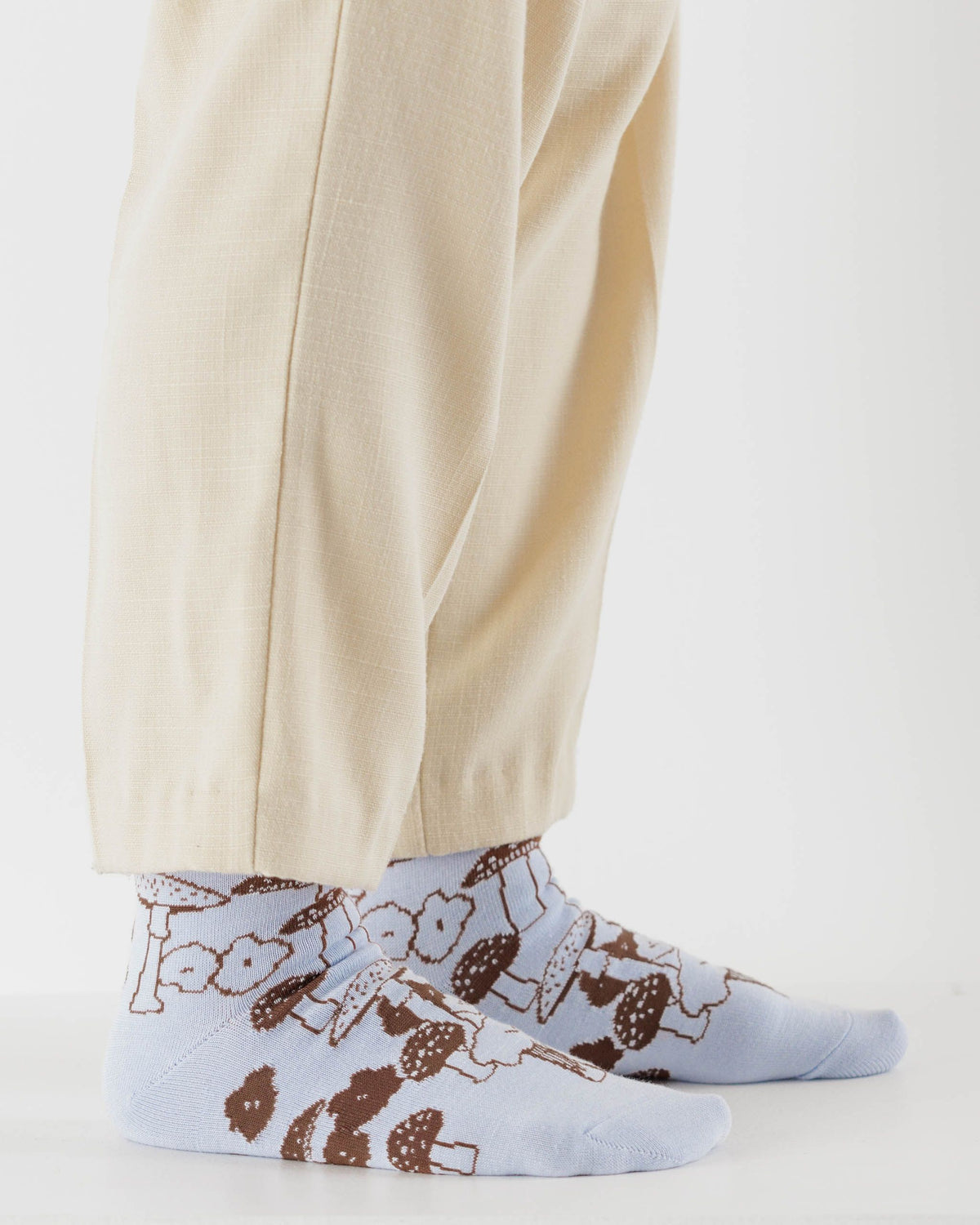 Crew Sock - Mushrooms