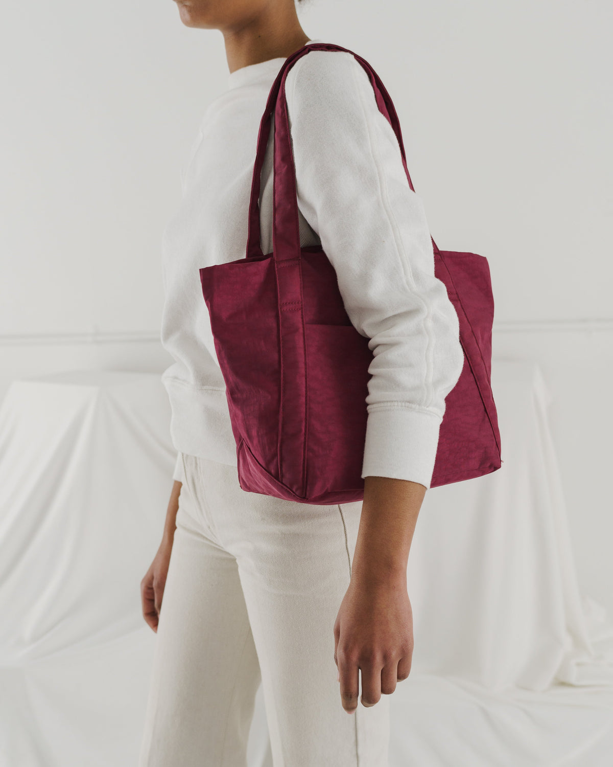 Mini Cloud Bag - Cranberry