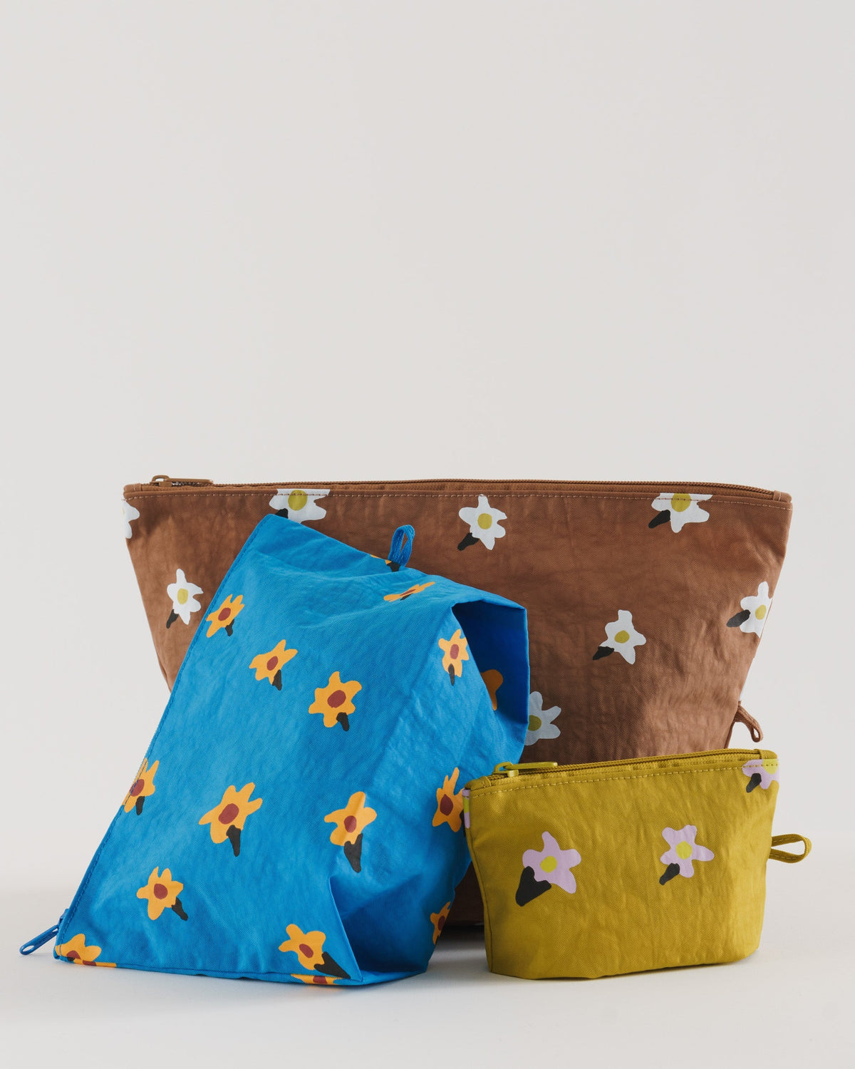 Go Pouch Set - Painted Daisies