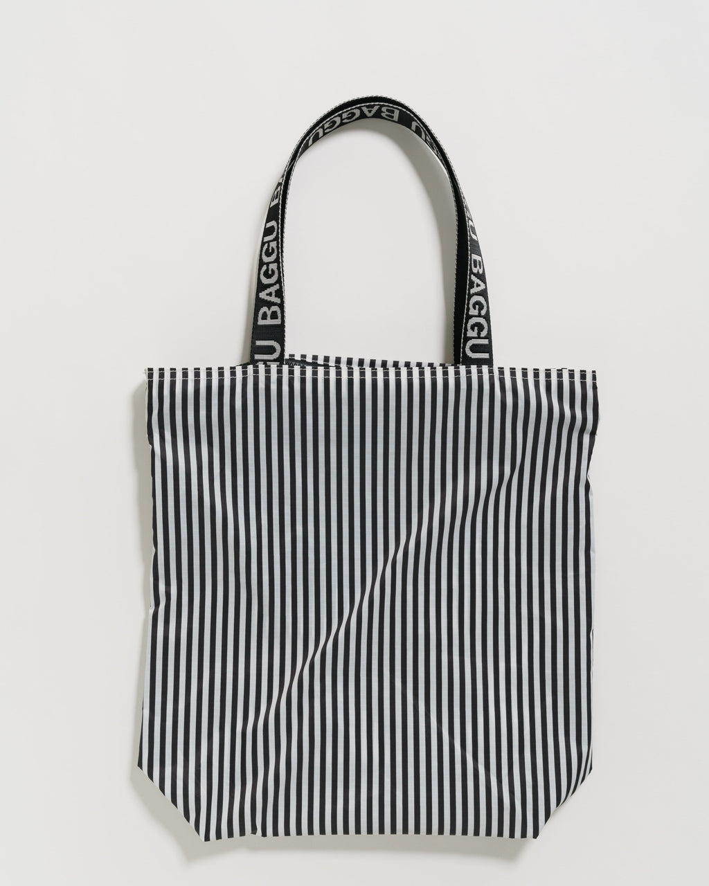 Ripstop Tote - Black and White Stripe