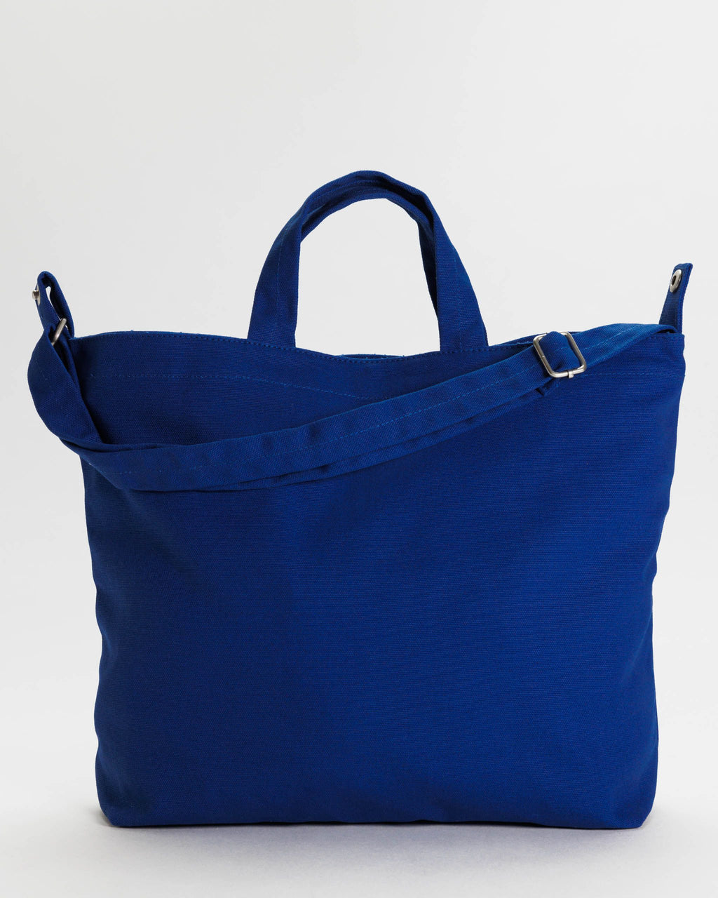 Horizontal Zip Duck Bag - Marine Blue