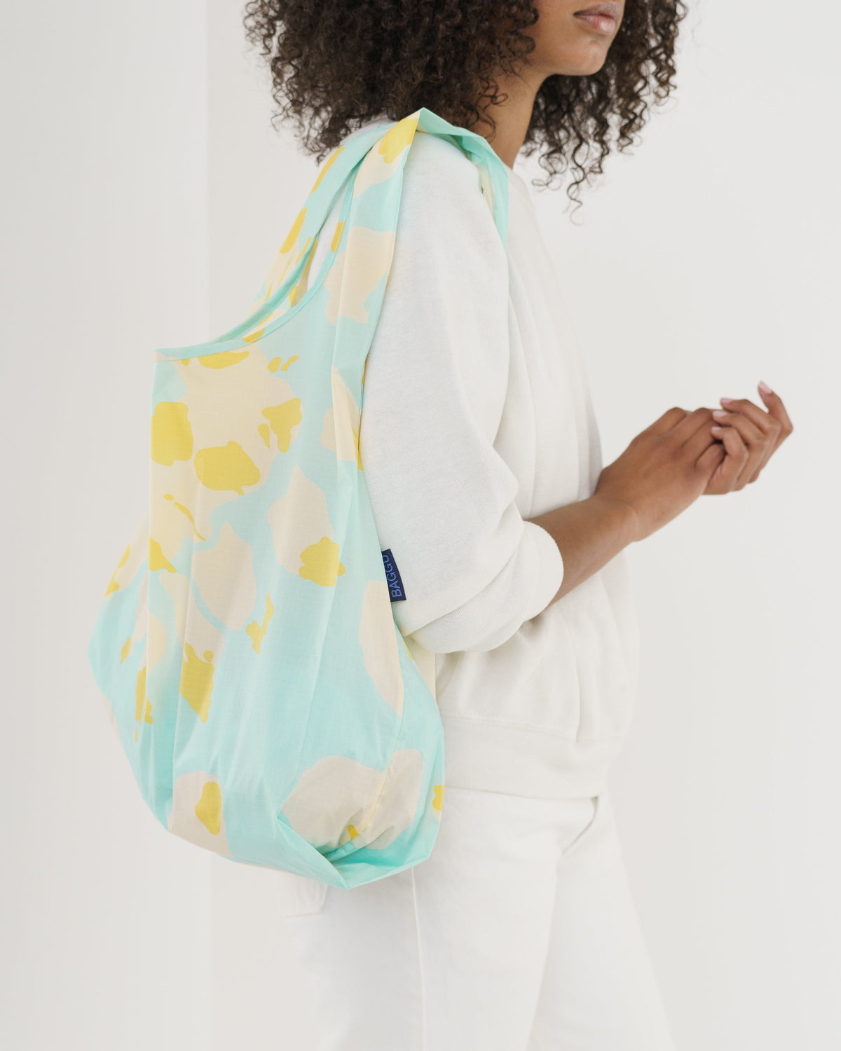 Standard Baggu - Tie Dye Aqua