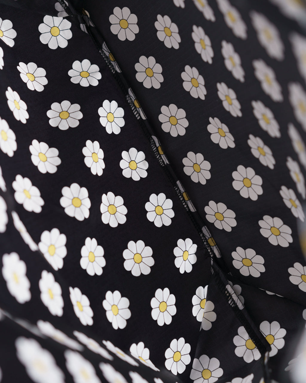 Standard Baggu - Black Daisy