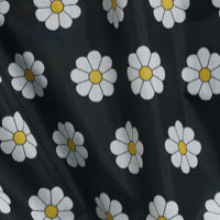 Standard Baggu - Black Daisy