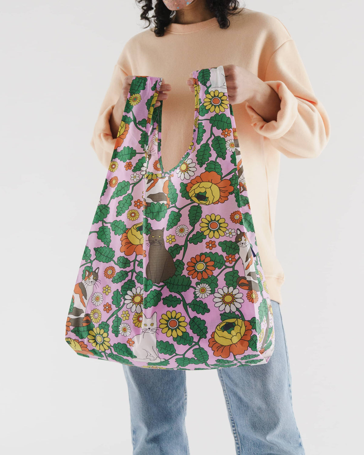 Standard Baggu - Daisy Cat