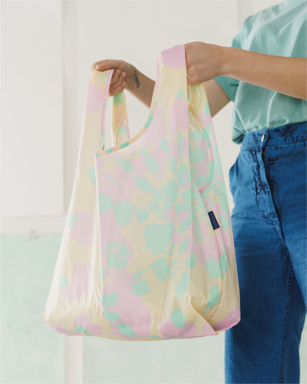 Standard Baggu - Tie Dye Pink