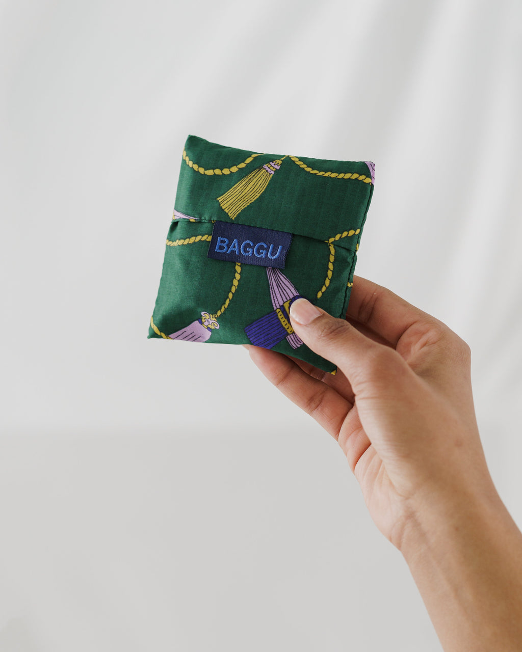 Baby Baggu - Green Tassel