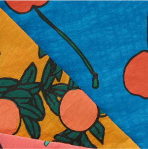 Flat Pouch Set - Backyard Fruit