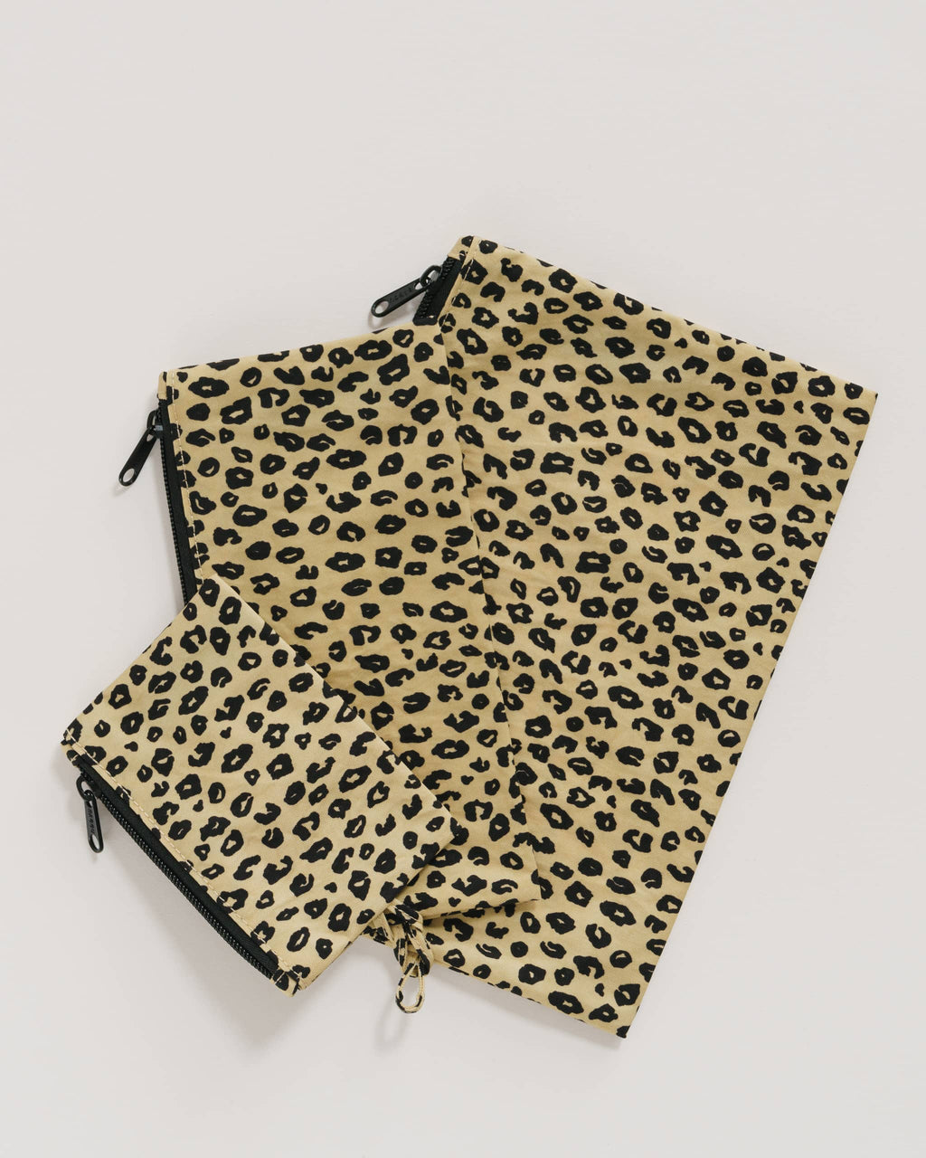 Flat Pouch Set - Honey Leopard