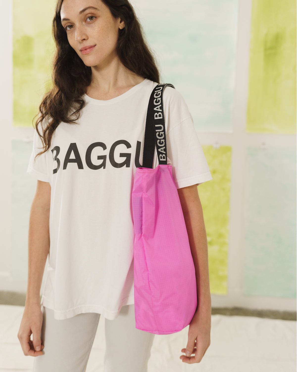 Ripstop Tote - Bright Pink