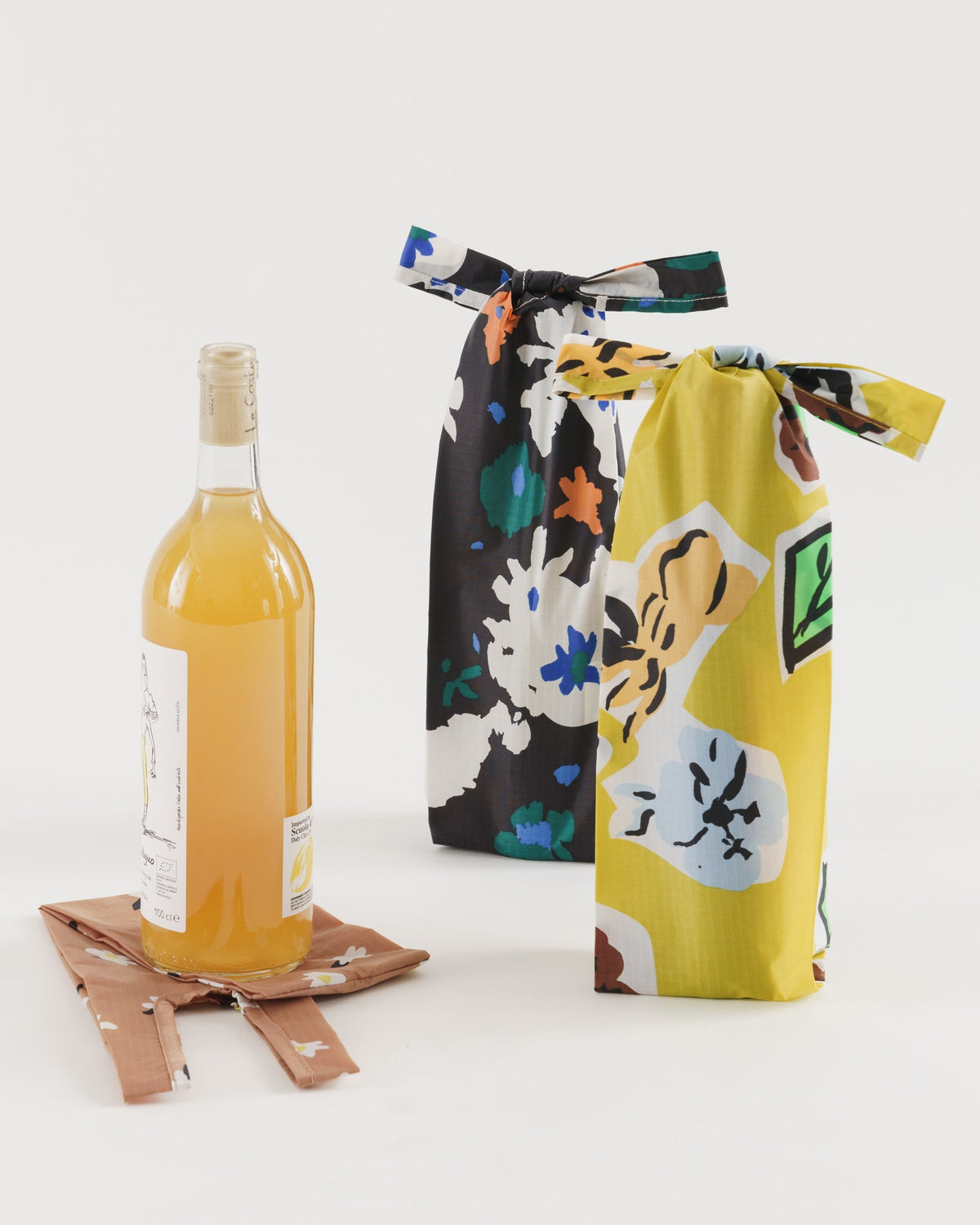 Wine Baggu Set of 3 - Archive Florals