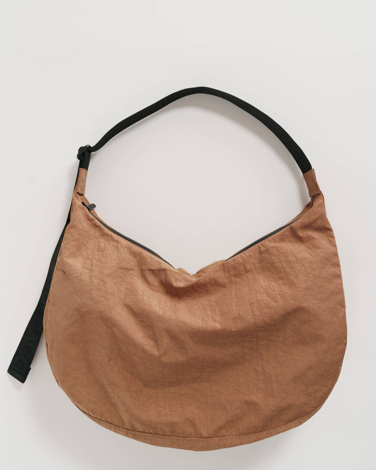 Large Nylon Crescent Bag - Pinto