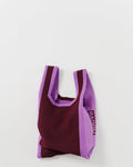 Mini Engineered Knit Baggu - Berry