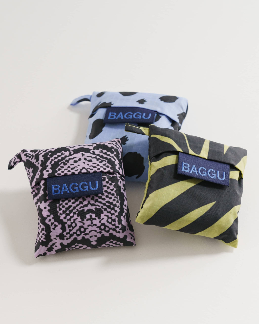Wine Baggu Set of 3 - Animal Print