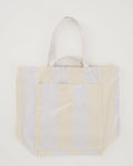 Giant Pocket Tote - Buttermilk Stripe