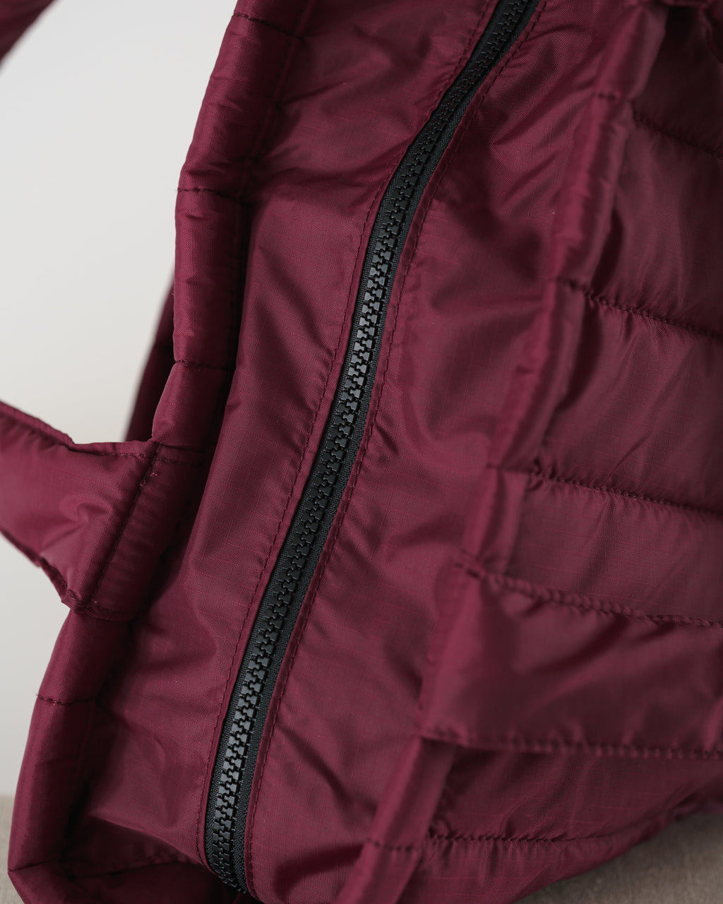 Puffy Tote - Cranberry