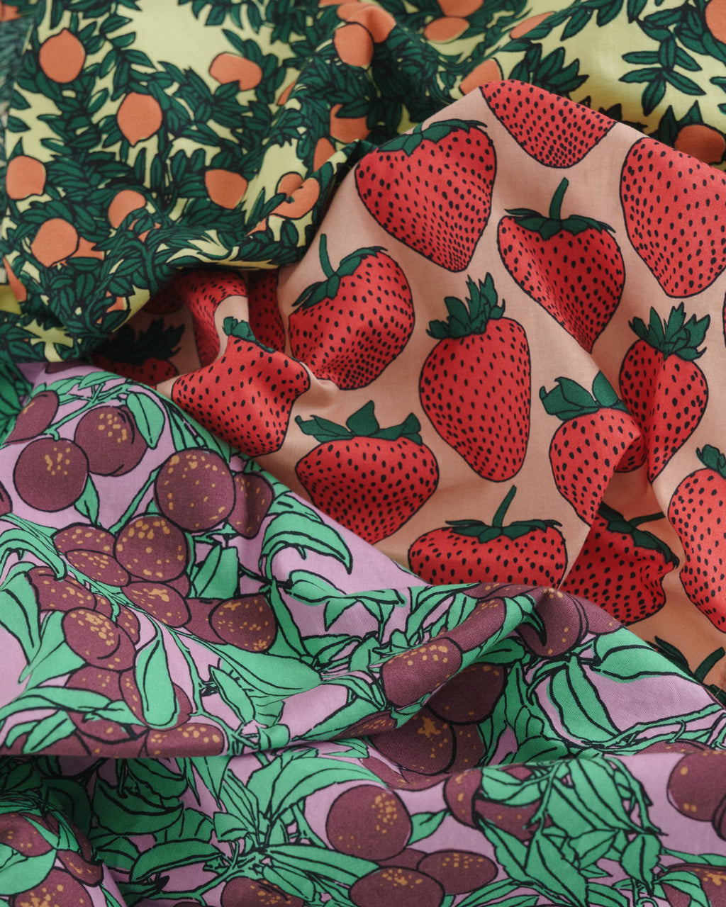 Reusable Cloth Set - Backyard Fruit