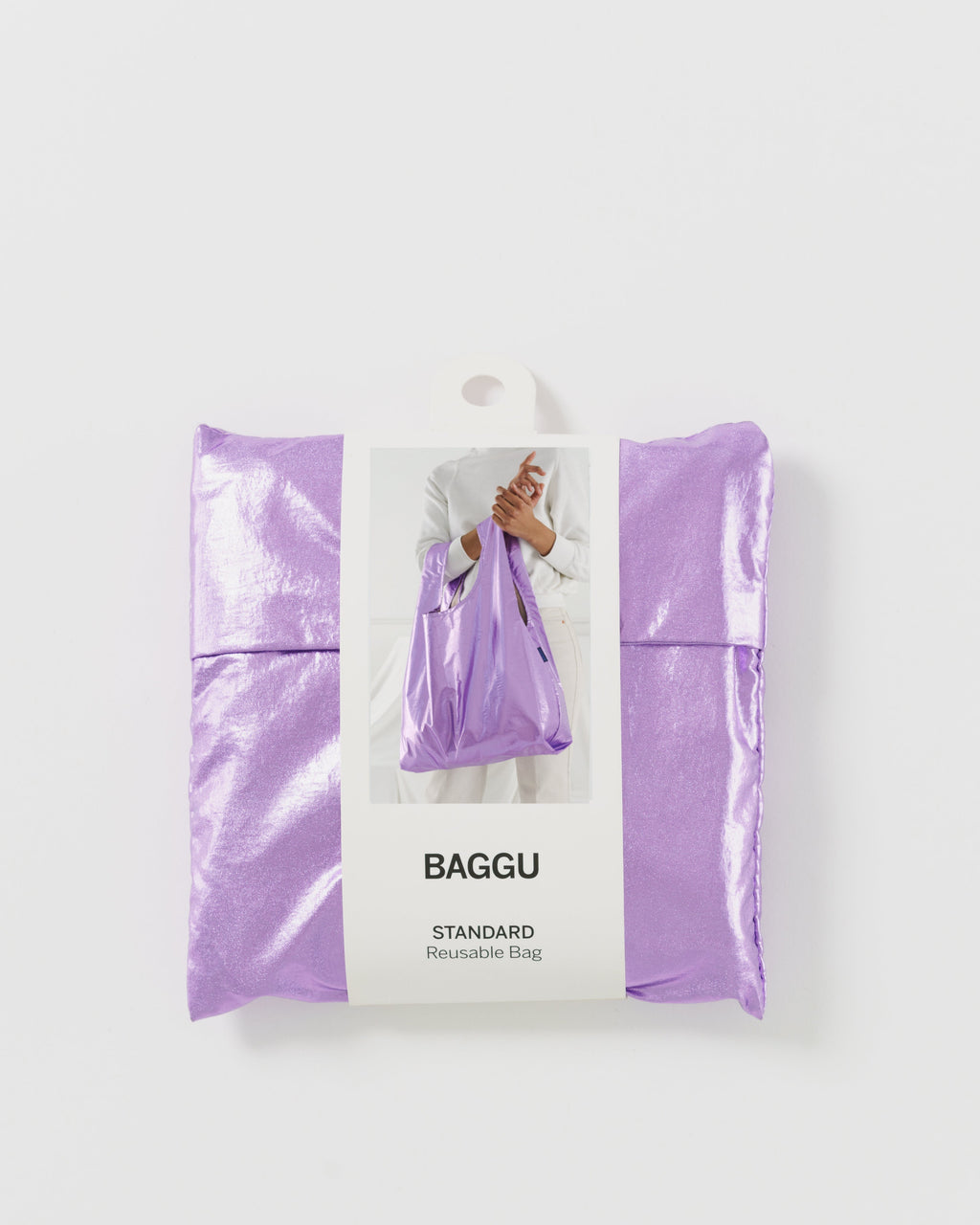 Standard Baggu - Lilac Metallic