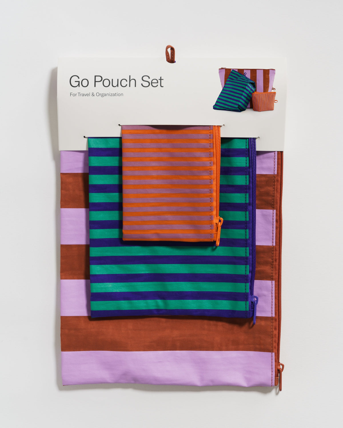 Go Pouch Set - Piazza Stripe