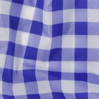 Ripstop Tote - Big Check Blue