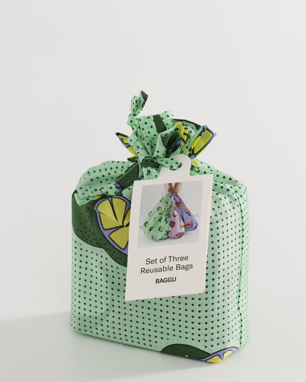 Standard Baggu Set of 3 - Tropical Fruit &nbsp;
