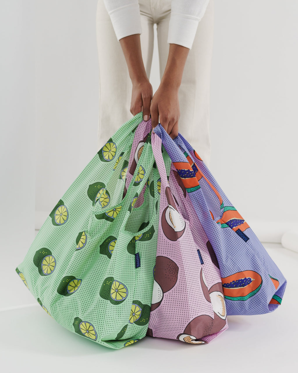 Standard Baggu Set of 3 - Tropical Fruit &nbsp;