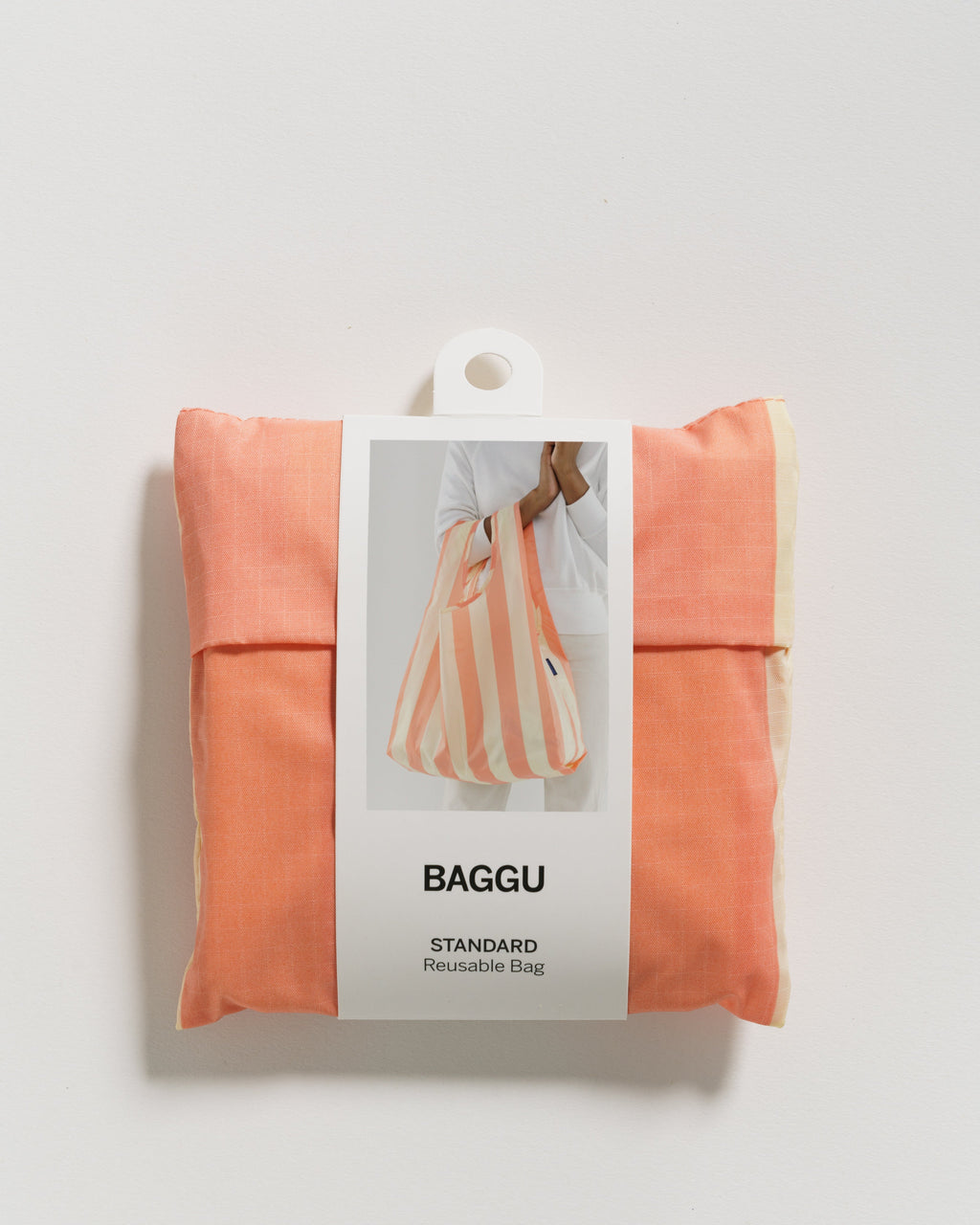 Standard Baggu - Washed Brick Stripe &nbsp;